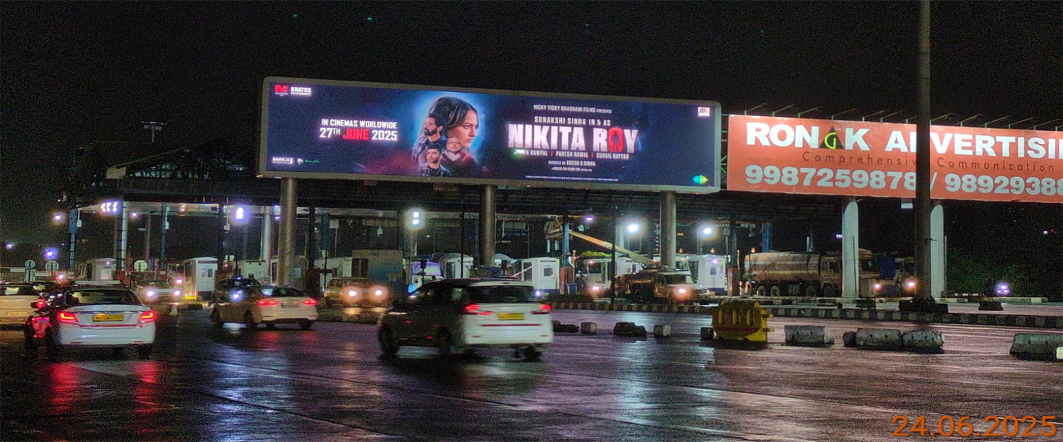 Led Display at the busiest toll plaza of Navi Mumbai